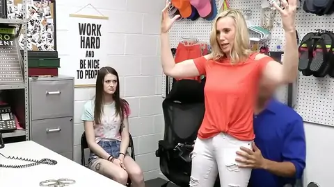 The police officer wants to have an FFM threeway